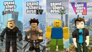 Thumbnail: WHAT if Roblox jumps from the highest point in all GTA games from GTA Vice City to GTA 6 | Evolution
