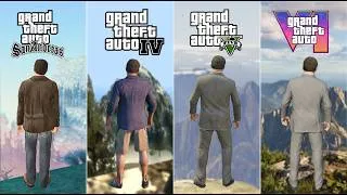 Thumbnail: Michael De Santa Jumping from the highest Mountain in every GTA Game (GTA 3 - GTA 6) | Mountain fall