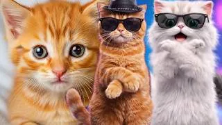 Thumbnail: MEOW STYLE │ Dancing Cat Song - W&W (Funny Kitten)