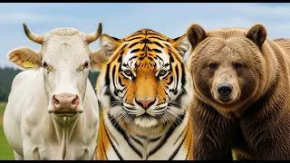 Thumbnail: Animals Sound (Cow vs. Elephant, Bear, Tiger) - Cow Videos
