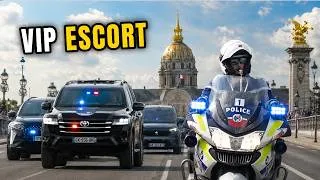 Thumbnail: World Leaders’ Motorcades in Paris | VIP Convoys & Police Escorts