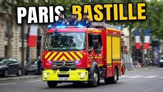 Thumbnail: BASTILLE DAY! Military, Police & Emergency Vehicles in Paris