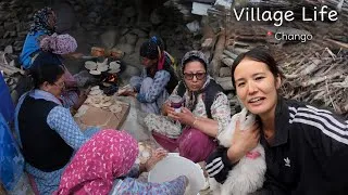 Thumbnail: Aaj Ghr Pe Puja Huvi 😍 | Kinnaur - Chango | puja ✨ #vlog #kinnaur 