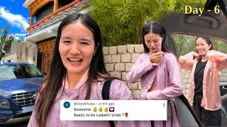Thumbnail: Beech Raaste Me Ladakhi Dress Phenna Pda 🥲| Ladakh |  Pangong Lake 🌊 |  Day - 6 #vlog 