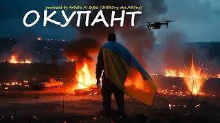 Thumbnail: Слава Україні - ОКУПАНТ(гарна пісня) | Okypant song by UHDk1ng(Artistic AI Bytes) | Ukraine war song