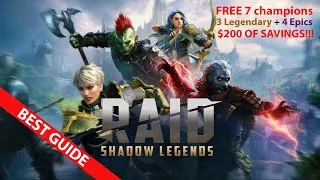 Thumbnail: How to register free best 2026 account in Raid: Shadow Legends | $200 saving in Shadow Legends guide