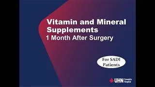 Thumbnail: Part 2: Vitamin and mineral supplements (SADI)