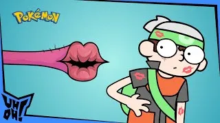 Thumbnail: The Kiss Pokémon - Pokémon Animated Parody 😘 💋 | Uh-Oh! Cartoons (Loud Sounds & Flashing Lights)