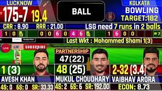 Thumbnail: KKR vs LSG Highlights Match 15, Last Over | Kolkata Vs Lucknow, Last Over Today Match #ipl #kkrvslsg