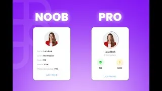 Thumbnail: UI Design Comparison: From Noob to Pro | Key Tips for Improving UX/UI
