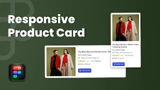 Thumbnail: Figma Auto Layout: Quick Guide to Designing Responsive Product Cards