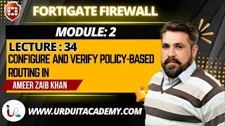 Thumbnail: MODULE 2 LECTURE 34 Configure and Verify Policy-Based Routing