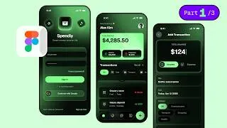 Thumbnail: Figma UI UX Design Tutorial | Finance & Expense Tracker App Part 1