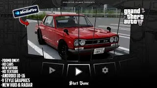 Thumbnail: GTA SA Android: GTA V Remastered Graphics Mod V3 (2026) Best Graphics – All Devices 🔥