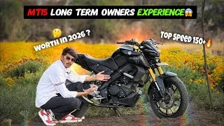 Thumbnail: Kya MT-15 2026🤔में Bhi Best Hai? || 20,000 km Long Term Review😱Worth to buy in 2026🔥