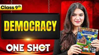 Thumbnail: Democracy ONE SHOT 🔥 | Class 9 SST | New Syllabus 2026-27 | Ujjvala Mam