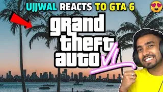 Thumbnail: TECHNO GAMERZ REACTS TO GTA 6 | TECHNO GAMERZ | UJJWAL GAMER
