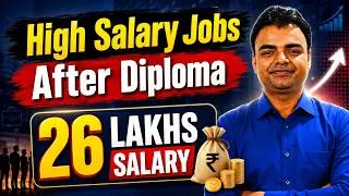 Thumbnail: Highest Paying Jobs After Diploma 2026, 5 Big Reasons BTech After Diploma, Diploma Ke Baad Kya Kare