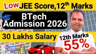 Thumbnail: is BTech Still Worth to Study in 2026, BTech Direct Admission 2026 on 12th Marks, No Entrance Exam