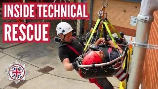 Thumbnail: Inside Dunstable Fire Station | Technical Rescue! | Bariatric Rescue & Level 3 Rope Rescue #focuson