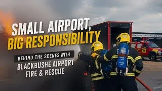 Thumbnail: Small Airport, Big Responsibility | Behind The Scenes With Blackbushe Airport Fire & Rescue #focuson