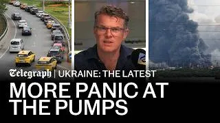 Thumbnail: Putin’s fuel crisis deepens as CIA head in Moscow for talks with Russian spy chiefs | Ukraine news