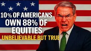 Thumbnail: 10% of Americans own 88% of Equities - Unbelievable but True 📉💸