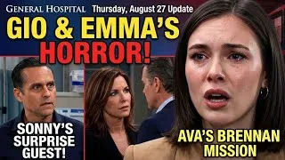 Thumbnail: Just Minutes Ago! General Hospital Thursday, August 27 Update: Gio & Emma’s Horror....