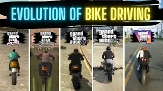 Thumbnail: Evolution of driving bike in GTA games