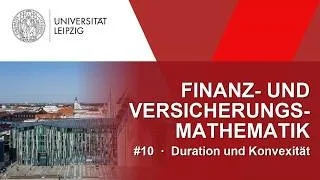 Thumbnail: Finanz- und Versicherungsmathematik #10: Duration und Konvexität