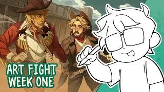 Thumbnail: Art Fight Week One | My Process