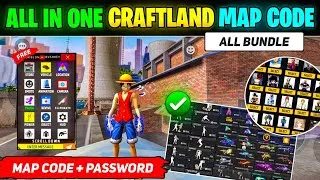 Thumbnail: All In One Map Code || Craftland Map Code || Free Fire Craftland Map Code | Free Fire All In One Map