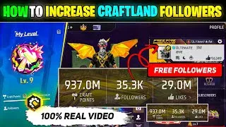 Thumbnail: How To Increase Craftland Followers || Craftland Level Kaise Badhaye | Craftland Level Up Kaise Kare