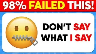 Thumbnail: Avoid Saying The Same Thing As Me 🤔🧠| 98% FAIL THIS ❌