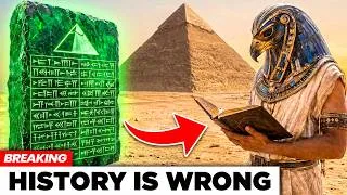 Thumbnail: AI Just Translated the Emerald Tablets of Thoth — And It Names Who Built the Pyramids
