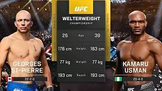 Thumbnail: Georges St-Pierre vs Kamaru Usman  | FULL FIGHT | UFL 6: AFTERSHOCK