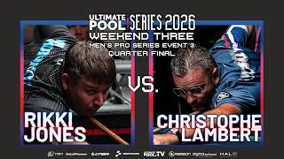 Thumbnail: SUCH A STRONG START | Christophe Lambert v Rikki Jones | Pro Series Event 3 2026 | Quarter Final