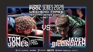 Thumbnail: HOW DID HE DO THAT?! | Jaden Billingham v Tom Jones | Pro Series Event 3 2026 | L16