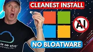 Thumbnail: HOW TO INSTALL WINDOWS 11 CORRECTLY!  NO Ai or Bloatware