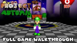 Thumbnail: Project Autumn 9X (DEMO - WORLD 2) (Super Mario 64 ROM Hack) - Full Game Walkthrough