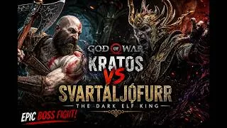 Thumbnail: KRATOS vs THE DARK ELF KING! | Svartáljǫfurr Boss Fight – God of War (2018)