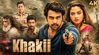 Thumbnail: New Release South Action KHAKII 2026 Hindi Dubbed Movie Full 4K | Chiranjeevi Sarja, Tanya