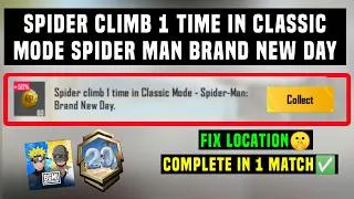 Thumbnail: SPIDER CLIMB 1 TIME IN CLASSIC MODE SPIDER MAN BRAND NEW DAY