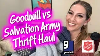 Thumbnail: THRIFT HAUL - I went to Goodwill and Salvation Army on the same day - which was better??!!