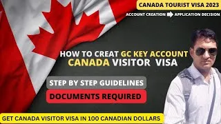 Thumbnail: GC KEY ACCOUNT CREATION!!HOW TO FILL CANADA VISITOR VISA 2023!!COMPLETE PROCESS !!DOCUMENTS REQUIRED