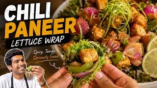 Thumbnail: I Made Chili Paneer This Way - Served with Lettuce Wraps (The Result is Amazing)