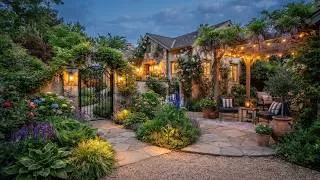 Thumbnail: Luxury Garden on a Budget | Small Front Yard Makeover with Patio & Decorative Gate