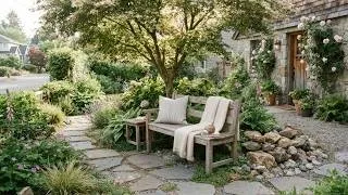 Thumbnail: Zen Garden Ideas for Small Spaces | Peaceful Gate Front Yard Design You'll Love