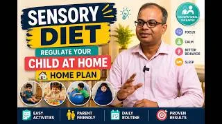 Thumbnail: Sensory Diet|| Regulate your child at home || Home plan || Activities to calm your child || Autism |