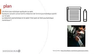 Thumbnail: Rédaction Journalistique _ le cours 10 _Écrire pour Internet_ Midocean University